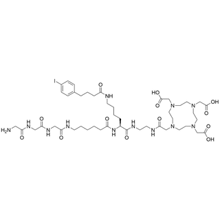 Gly-Gly-Gly-Ahx-Lys(4-iodophenylbutanamide)-(EN-DOTA)