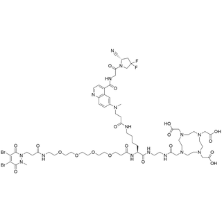 Dibromopyridazinediones-N-Methyl-N'-(Propionamide-PEG4-Lys(FAPi)-EN-DOTA)