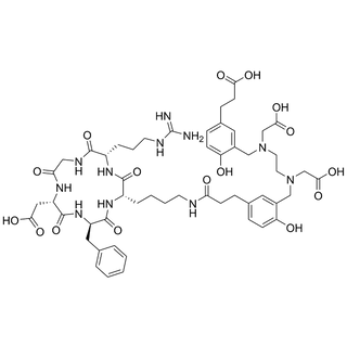 HBED-CC-Cyclo(-RGDfK)