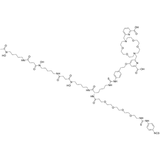 (PDITC-PEG4)-Lys(p-thiourea-macropa)-DFOB