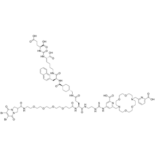 (DBP-PEG4)-Glu(PSMA)-(EN-thiourea-macropa)