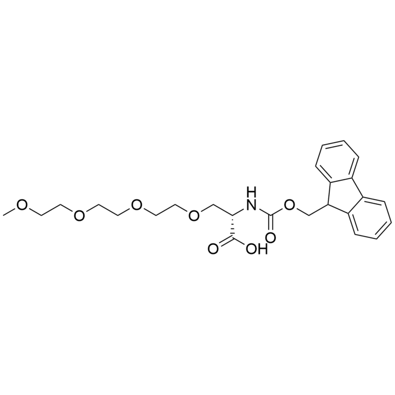 (S)-13-Fmoc-amino-2,5,8,11-tetraoxatetradecan-14-oic acid