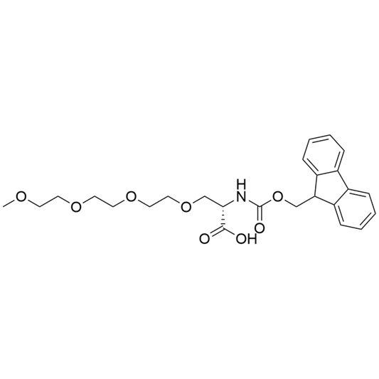 (S)-13-Fmoc-amino-2,5,8,11-tetraoxatetradecan-14-oic acid