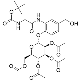 Tetra-O-acetyl-α-D-mannose-Ph-CH2OH-Boc Gly