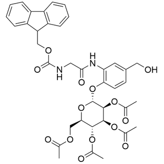 Tetra-O-acetyl-α-D-mannose-Ph-CH2OH-Fmoc Gly