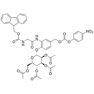 Tetra-O-acetyl-α-D-mannose-Ph-CH2OH-PNP-Fmoc Gly