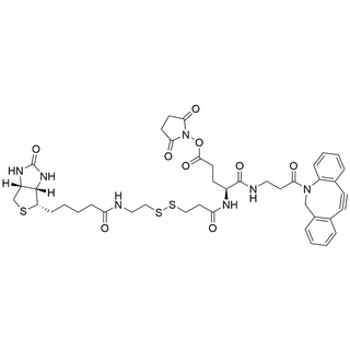 Biotin-SS-propanoic-Glu(NHS ester)-NHCO-DBCO