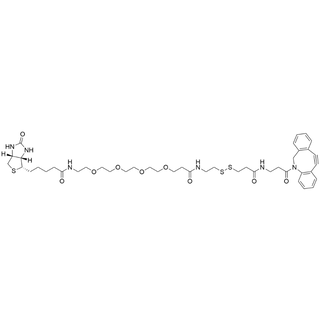 Biotin-PEG4-SS-propanoic amide-DBCO