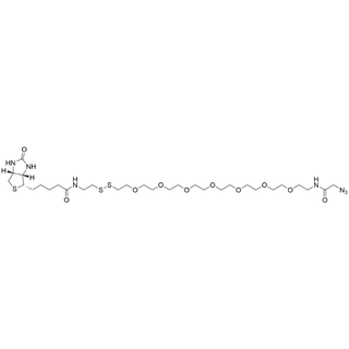 Biotin-SS-PEG7-AA