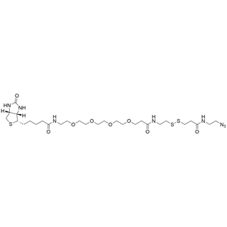 Biotin-PEG4-SS-propanoic amide-(2-AEA)
