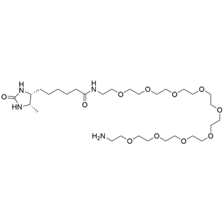 Desthiobiotin-PEG9-Amine