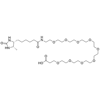 Desthiobiotin-PEG9-Acid