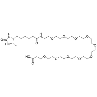Desthiobiotin-PEG10-Acid