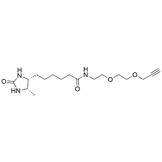 Desthiobiotin-PEG2-Propargyl