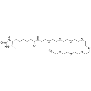 Desthiobiotin-PEG8-Propargyl
