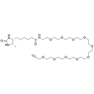 Desthiobiotin-PEG10-Propargyl