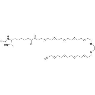 Desthiobiotin-PEG11-Propargyl