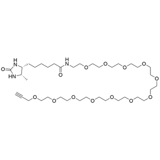 Desthiobiotin-PEG12-Propargyl