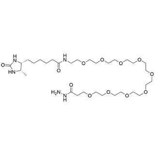Desthiobiotin-PEG9-Hydrazide