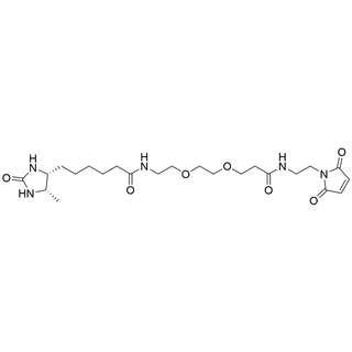 Amido-Mal-PEG2-Desthiobiotin