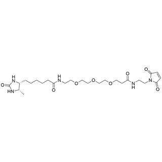 Amido-Mal-PEG3-Desthiobiotin