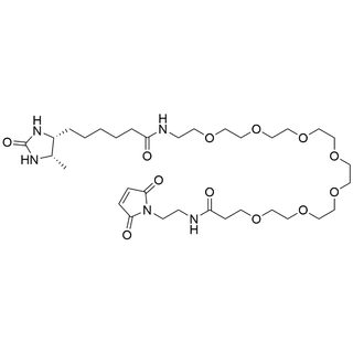 Amido-Mal-PEG7-Desthiobiotin