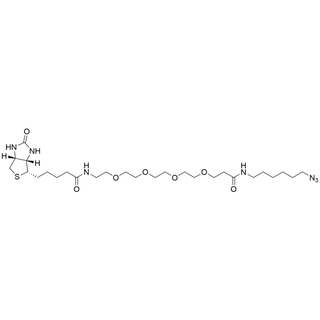 Biotin-PEG4-Amide-C6-Azide