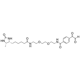 Desthiobiotin-PEG2-(4-(2-oxoacetyl)benzoamide)