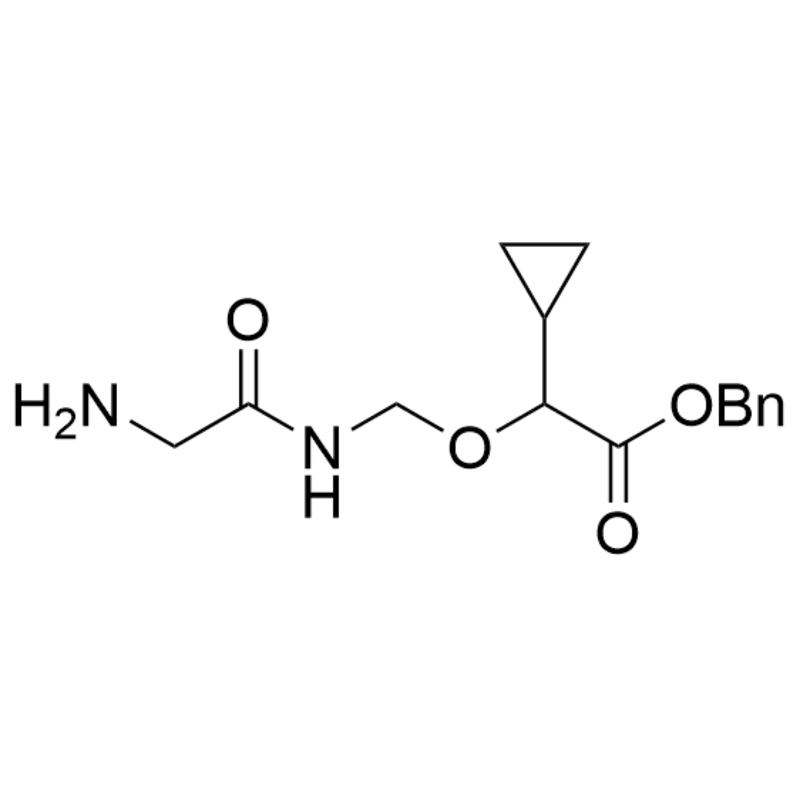 benzyl 2-((2-aminoacetamido)methoxy)-2-cyclopropylacetate