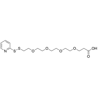 (2-pyridyldithio)-PEG4 acid