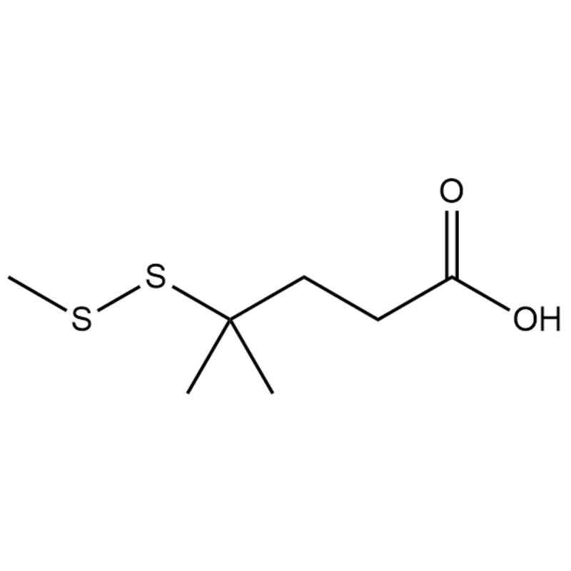 4-methyl-4-(methyldisulfaneyl)pentanoic acid