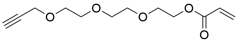 Acrylate-PEG4-Propargyl