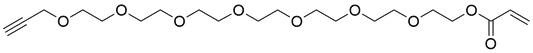 Acrylate-PEG8-Propargyl