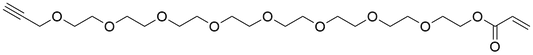 Acrylate-PEG9-Propargyl