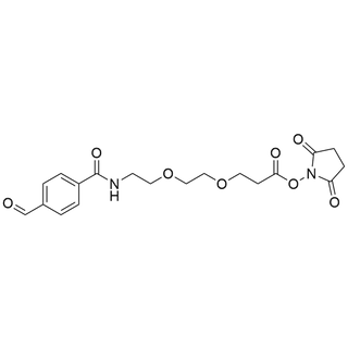 Ald-Ph-amido-PEG2-C2-NHS