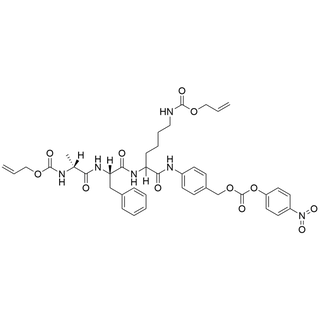 Alloc-D-Ala-Phe-Lys(Aloc)-PAB-PNP