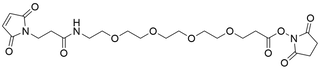 Amido Mal-PEG4-NHS Ester