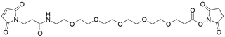 Amido Mal-PEG5-NHS Ester