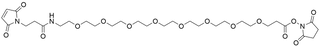 Amido Mal-PEG8-NHS Ester