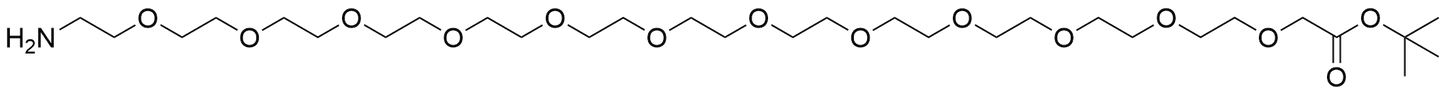 Amino-PEG12-CH2COOH t-Bu Ester