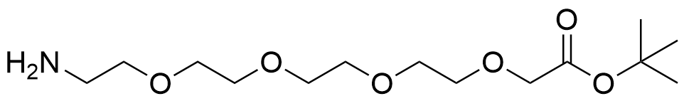 Amino-PEG4-CH2COOH t-Bu Ester