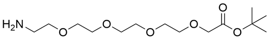 Amino-PEG4-CH2COOH t-Bu Ester