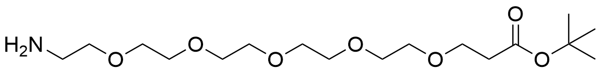 Amino-PEG5-t-Bu Ester