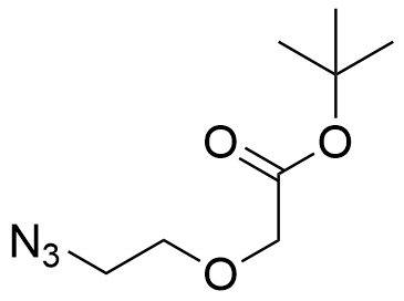 Azido-PEG1-CH2COOH t-Bu Ester