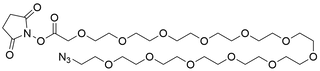 Azido-PEG12-CH2COOH NHS Ester