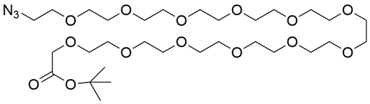 Azido-PEG12-CH2COOH t-Bu Ester