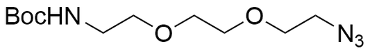 Azido-PEG2-Boc Amine