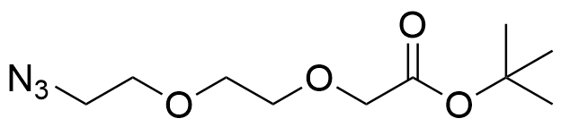 Azido-PEG2-CH2COOH t-Bu Ester