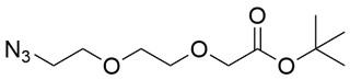 Azido-PEG2-CH2COOH t-Bu Ester