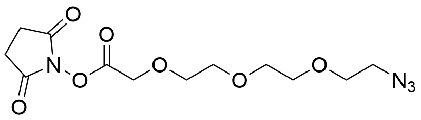 Azido-PEG3-CH2COOH NHS Ester